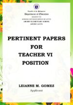 NCOI Portfolio Package for Reclass to Teacher IV–VII_Fully Editable in MS PowerPoint - Image 8