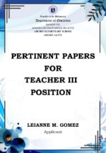 NCOI Portfolio Package for Reclass to Teacher III–VII_Fully Editable in MS Powerpoint - Image 8