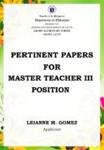 Portfolio Package for Reclass to Master I-III_MS Ppt Editable - Image 8