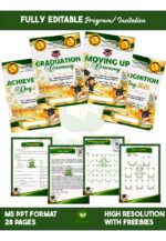 Graduation • Moving Up • Recognition • Achievement Program Invitations_ MS PPT Editable - Image 2