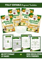 Graduation • Moving Up • Recognition • Achievement Program Invitations_ MS PPT Editable - Image 2