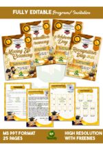 Graduation • Moving Up • Recognition • Achievement Program Invitations_ MS PPT Editable - Image 2