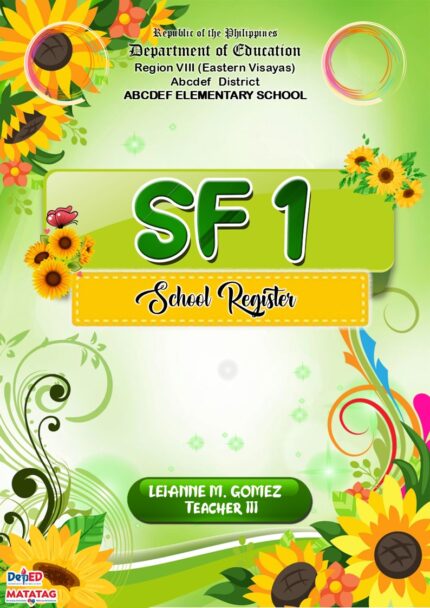 School Forms & Reports Cover Pages_Editable in MS PowerPoint