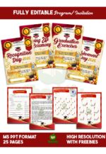 Graduation • Moving Up • Recognition • Achievement Program Invitations_ MS PPT Editable - Image 2
