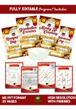 Graduation • Moving Up • Recognition • Achievement Program Invitations_ MS PPT Editable - Image 2