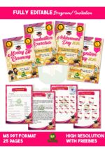 Graduation • Moving Up • Recognition • Achievement Program Invitations_ MS PPT Editable - Image 2