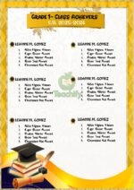 Graduation • Moving Up • Recognition • Achievement Program Invitations_ MS PPT Editable - Image 7