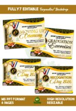 Graduation • Moving Up • Recognition • Achievement Package _MS Powerpoint Editable - Image 3