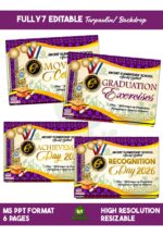 Graduation • Moving Up • Recognition • Achievement Package_MS Powerpoint Editable - Image 3