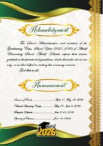 Graduation • Moving Up • Recognition • Achievement Program Invitations_ MS PPT Editable - Image 16