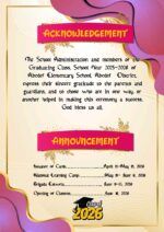 Graduation • Moving Up • Recognition • Achievement Program Invitations_ MS PPT Editable - Image 13