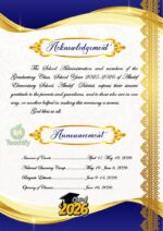 Graduation • Moving Up • Recognition • Achievement Program Invitations_ MS PPT Editable - Image 15