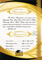 Graduation • Moving Up • Recognition • Achievement Program Invitations_ MS PPT Editable - Image 15