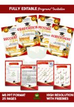 Graduation • Moving Up • Recognition • Achievement Program Invitations_ MS PPT Editable - Image 2