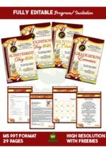 Graduation • Moving Up • Recognition • Achievement Program Invitations_ MS PPT Editable