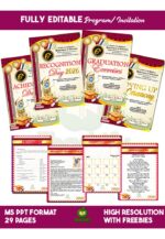 Graduation • Moving Up • Recognition • Achievement Program Invitations_ MS PPT Editable