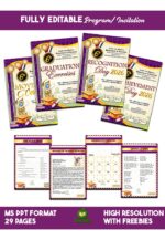 Graduation • Moving Up • Recognition • Achievement Program Invitations_ MS PPT Editable