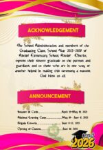 Graduation • Moving Up • Recognition • Achievement Program Invitations_ MS PPT Editable - Image 17