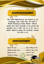 Graduation • Moving Up • Recognition • Achievement Program Invitations_ MS PPT Editable - Image 16