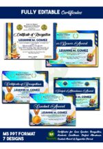 Certificates_Fully Editable MS PowerPoint
