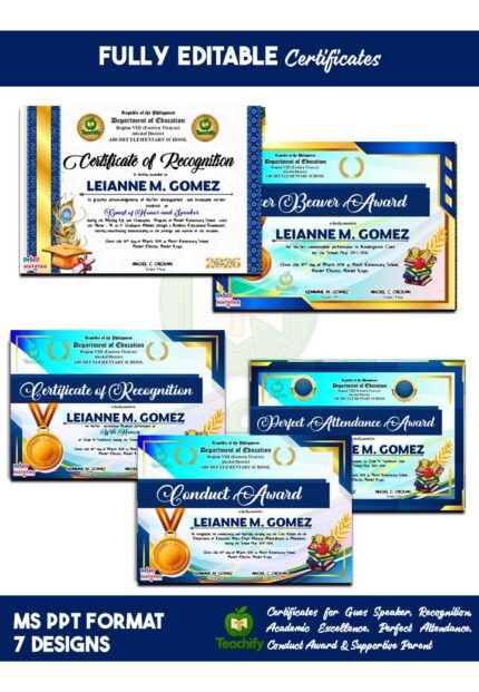 Certificates_Fully Editable MS PowerPoint