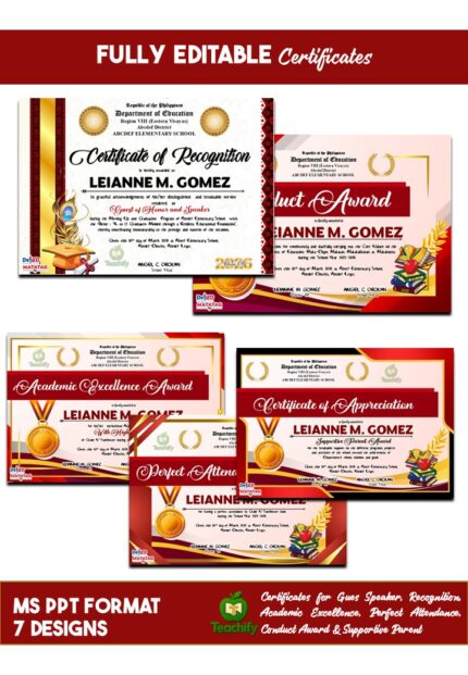 Certificates_Fully Editable MS PowerPoint
