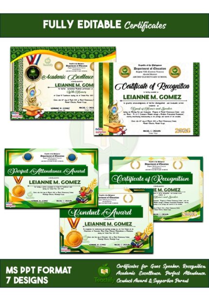 Certificates_Fully Editable MS PowerPoint