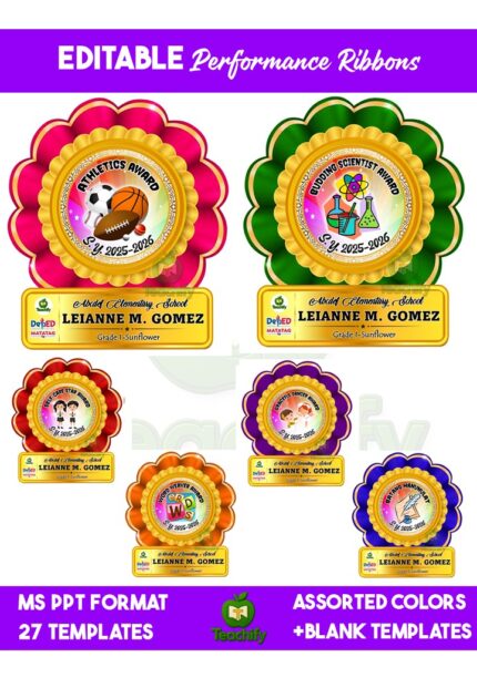 Award for Performance_MS Powerpoint Edtiable