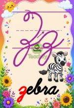 Alphabet and Number Poster_Fully Editable in MS Powerpoint - Image 3