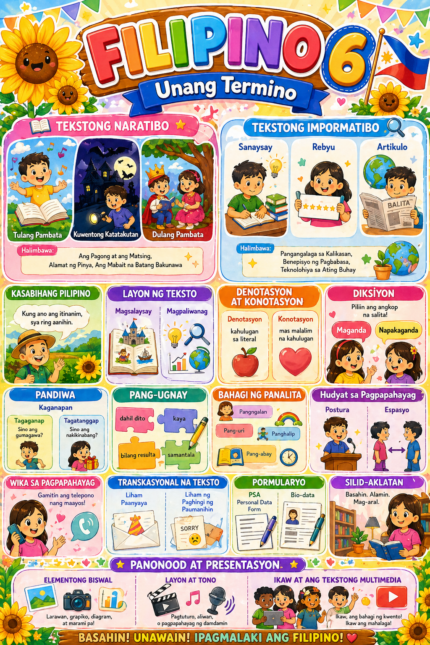 _Grade 6_Bulletin & Display_Sunflower Bundle