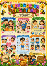 _Kinder_Bulletin & Display_Yellow Bundle
