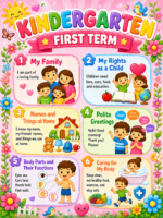 _Kinder_Bulletin & Display_Pink Bundle